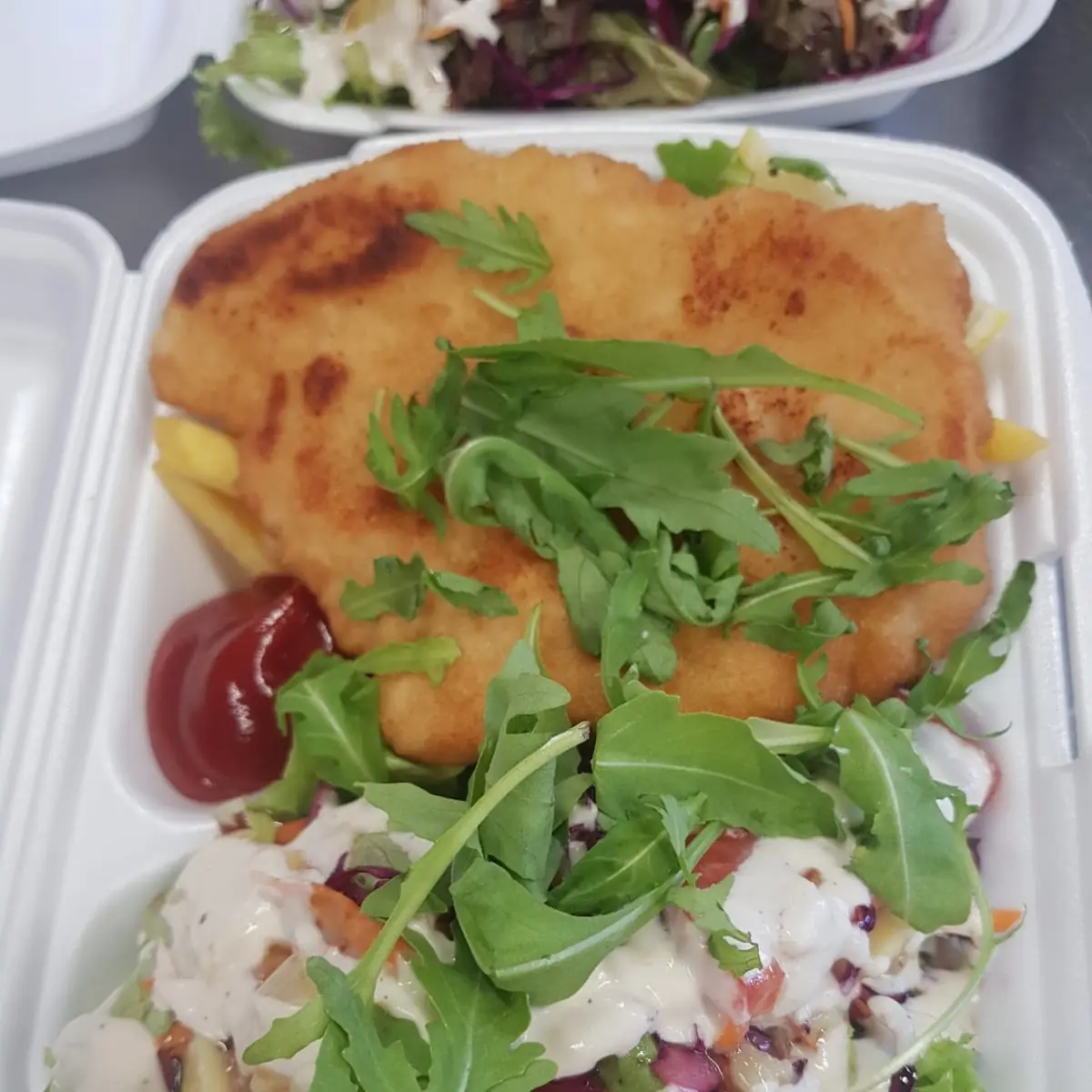 Schnitzel Teller