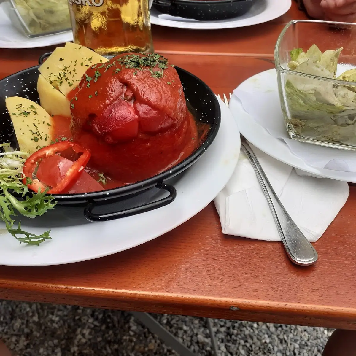Gefüllte Paprika