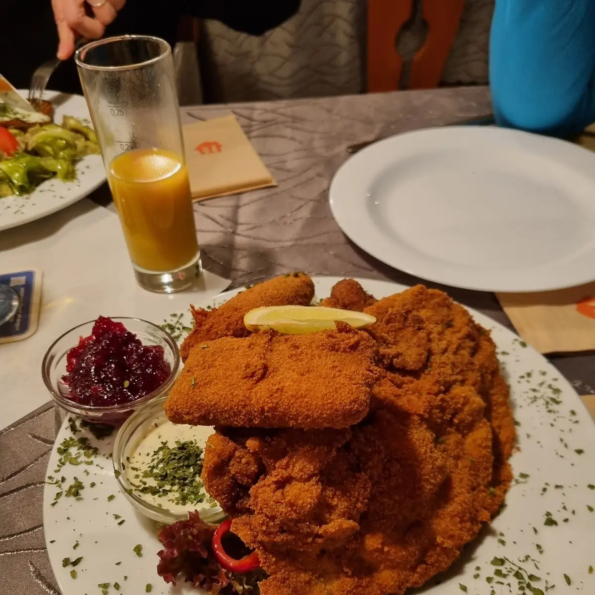 Pariser Schnitzel vom Huhn