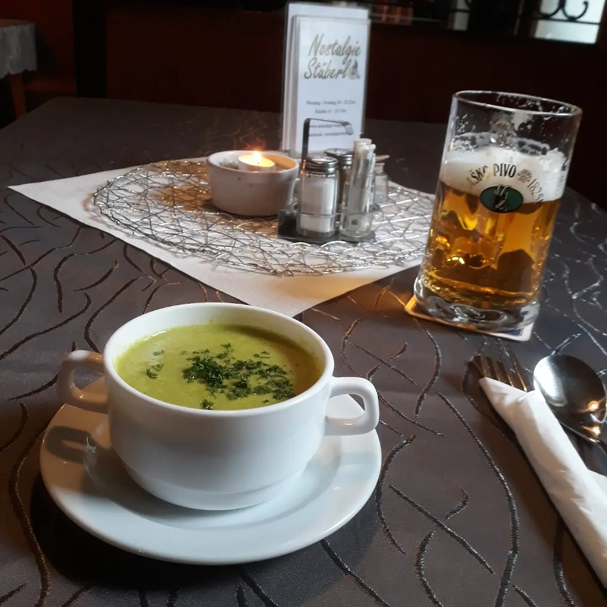 Zucchini Creme Suppe