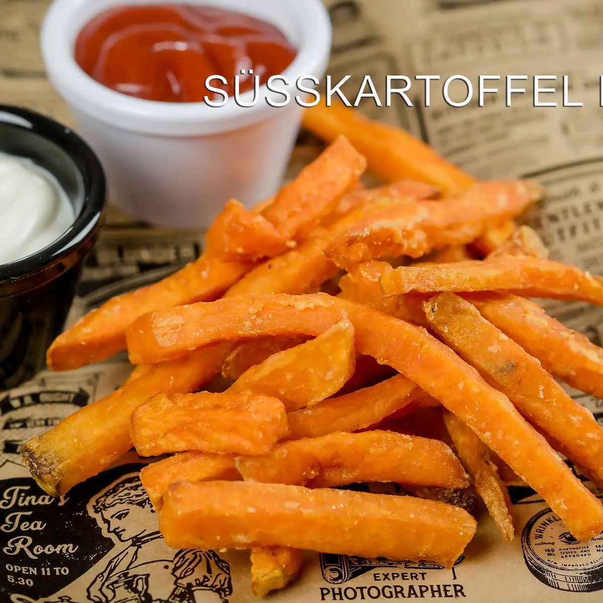 Süsskartoffel Pommes