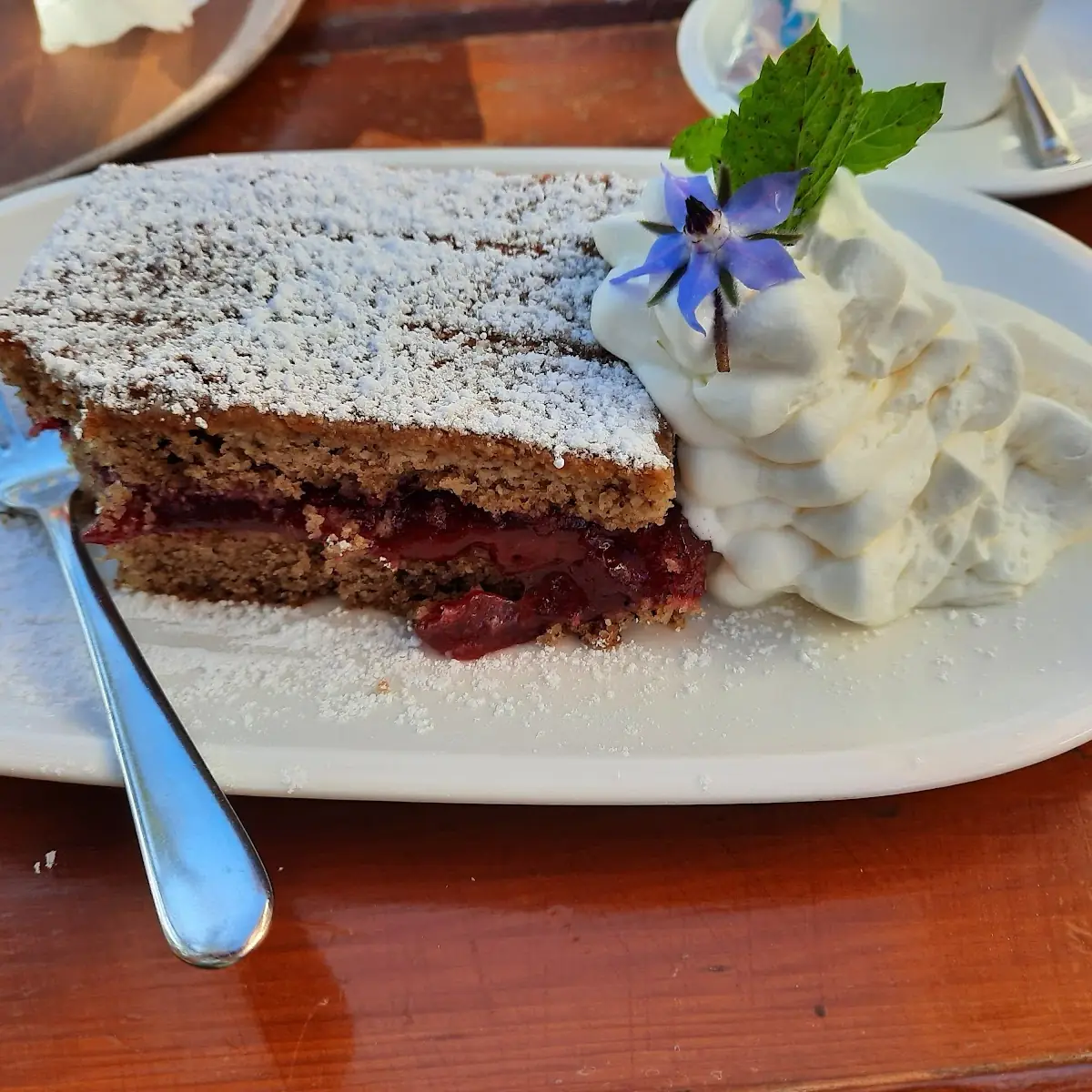 Buchweizentorte Mit Schlag