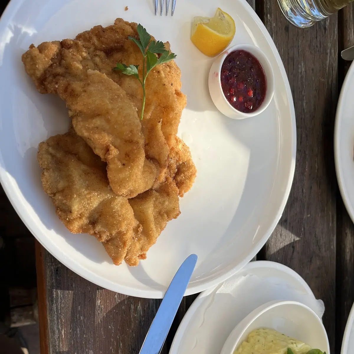Wienerschnitzel Vom Schwein Mit Erdäpfelsalat