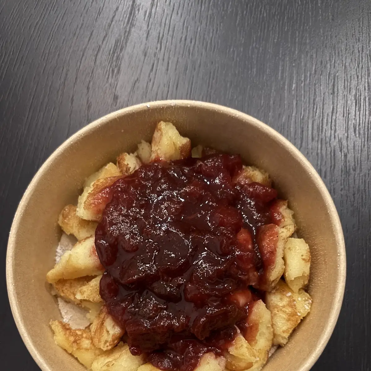 Kaiser's Nutella-lotus-vanille Kaiserschmarrn