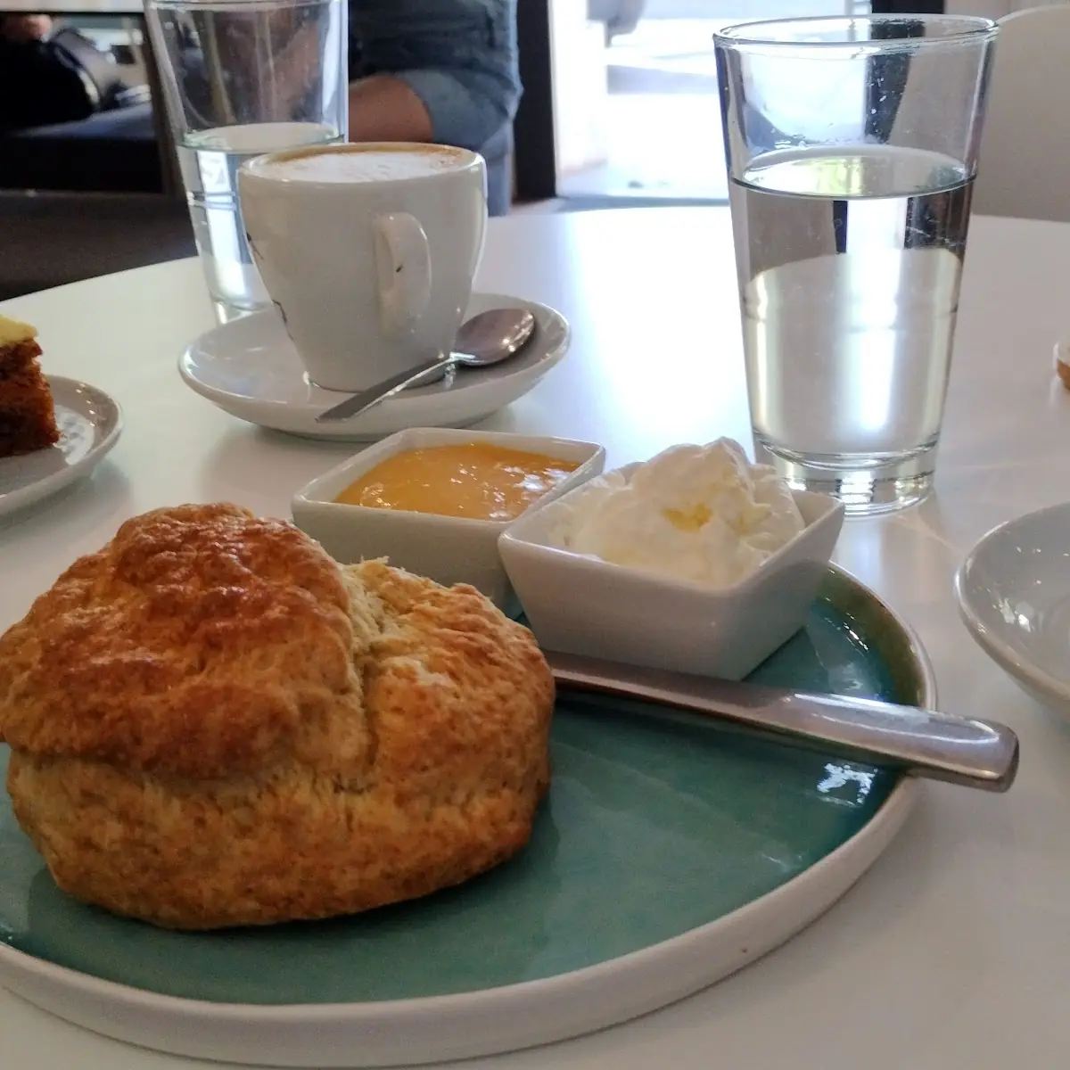 Cream and Lemon Curd, Four Beans Café 1020 - Speciality Coffee | Matcha