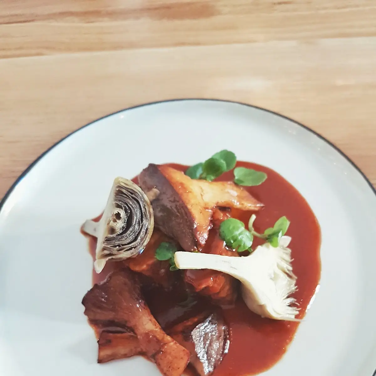Braised Cheek of Beef