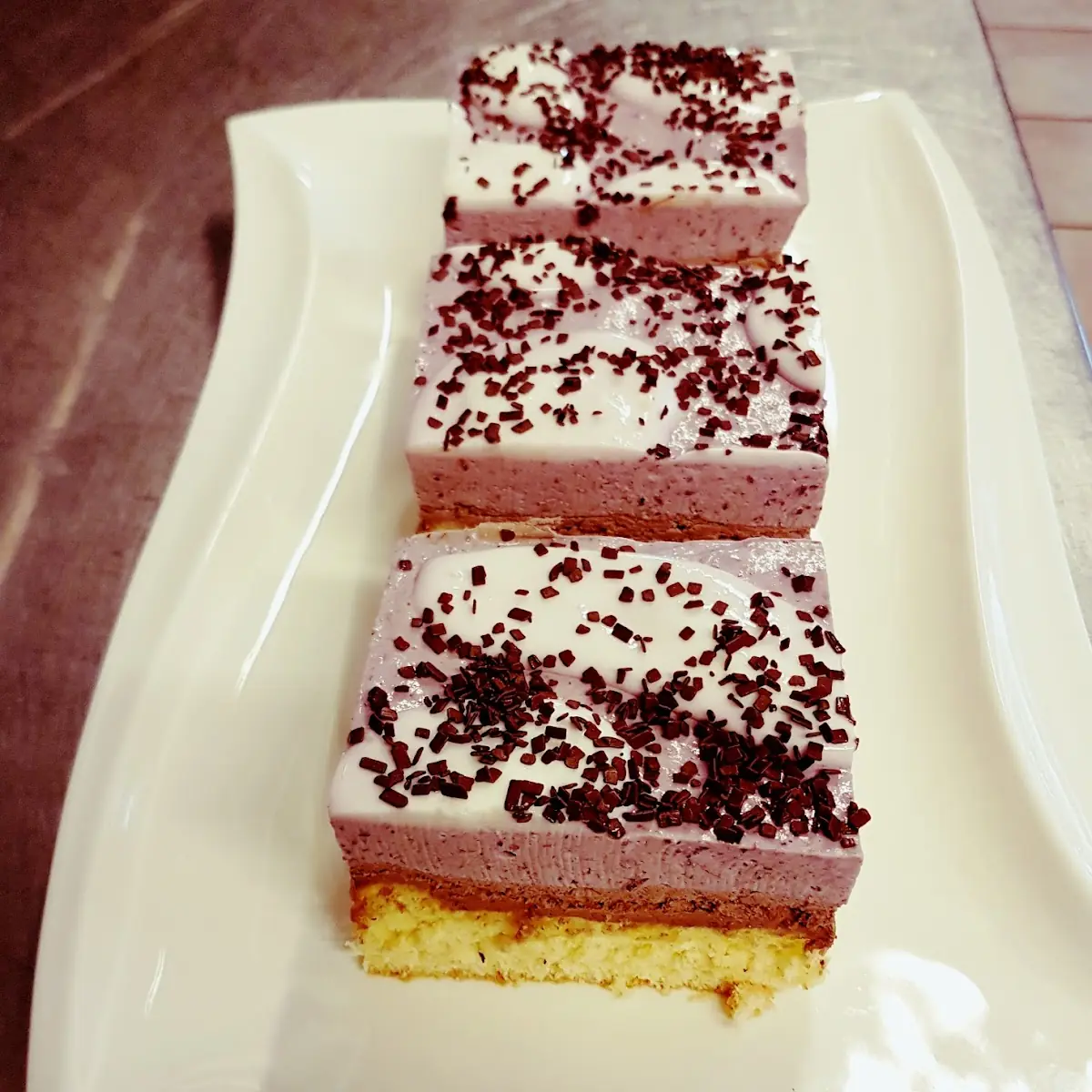 Heidelbeer-schnitte
