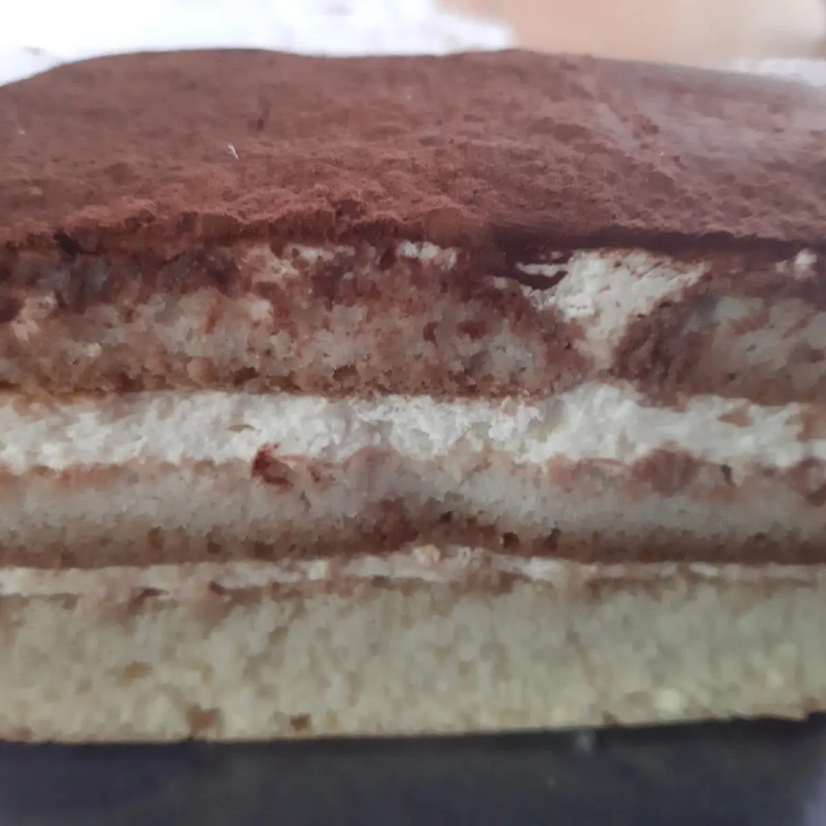 Tiramisu -schnitte
