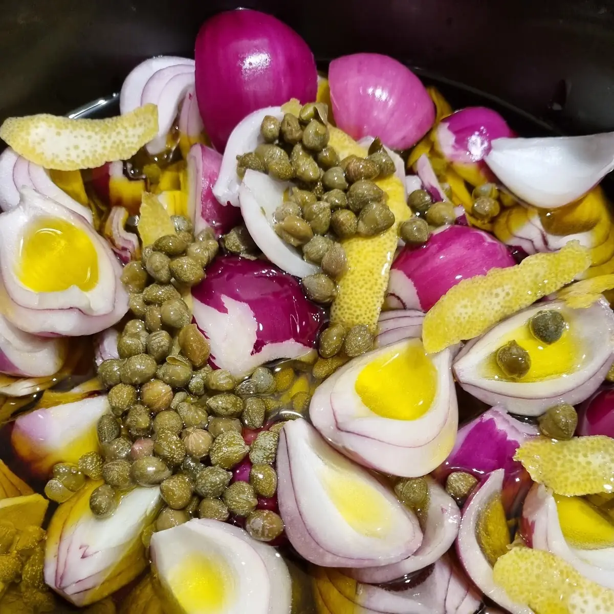 Eingelegte Zwiebel