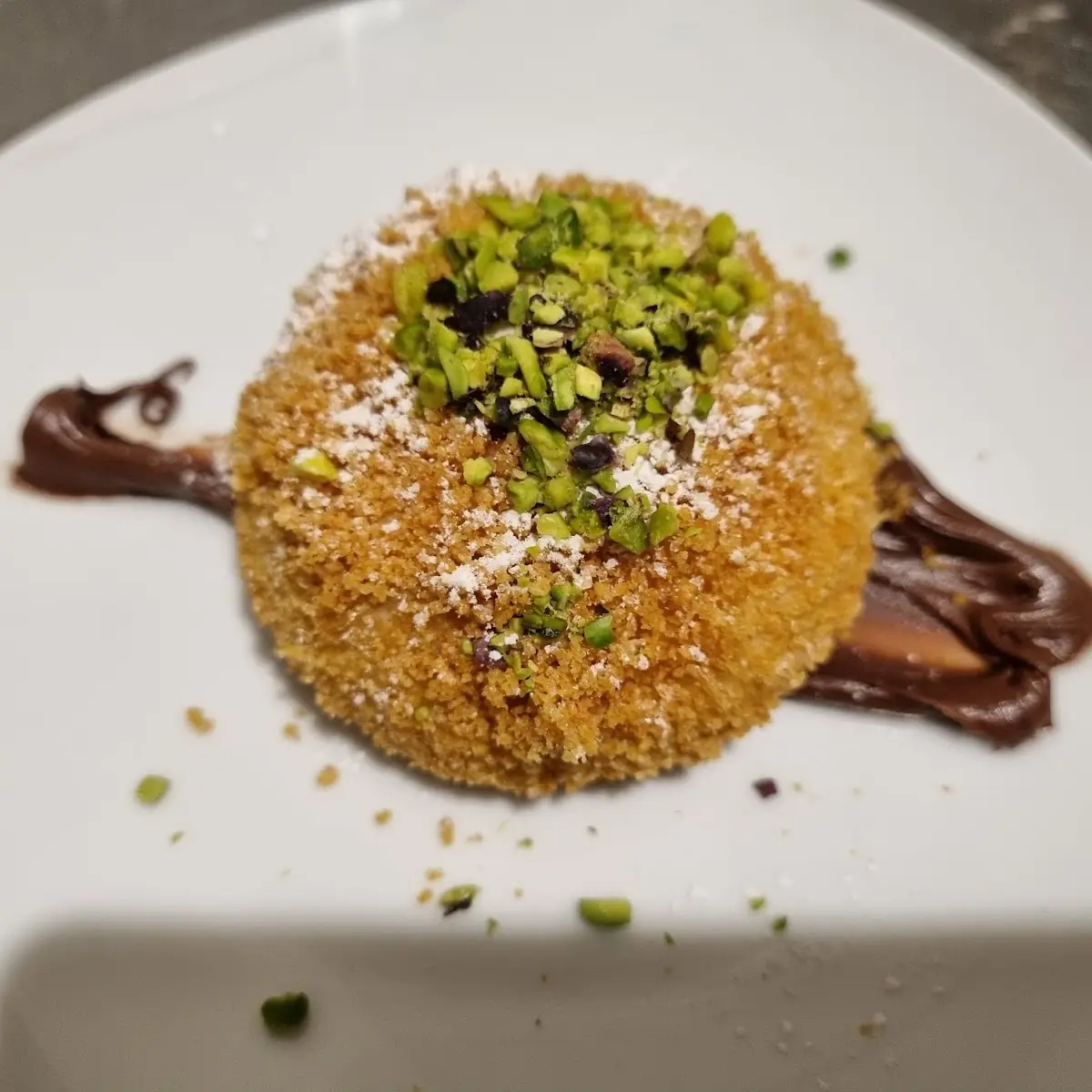Hausgemachte Süße Knödel Mit Haselnuss Creme