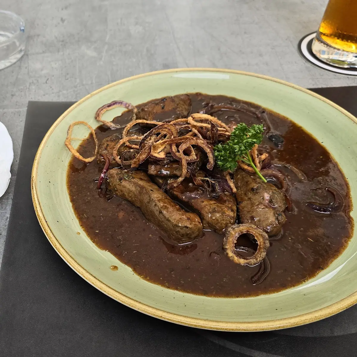 Kalbsleber Gebraten Mit Reis