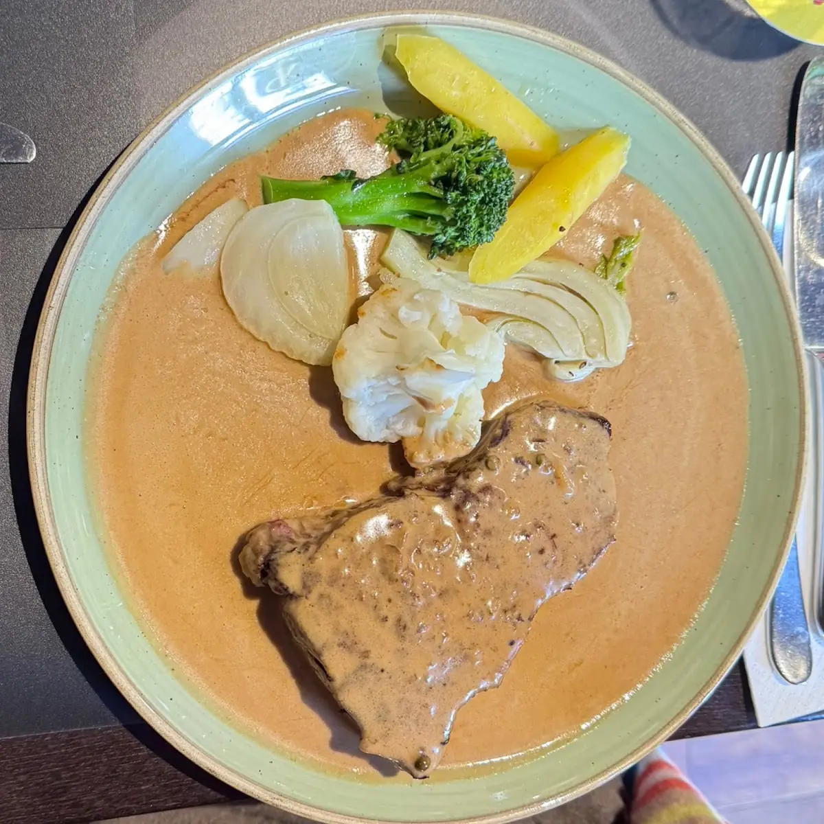 Rumpsteak Mit Pfeffersauce