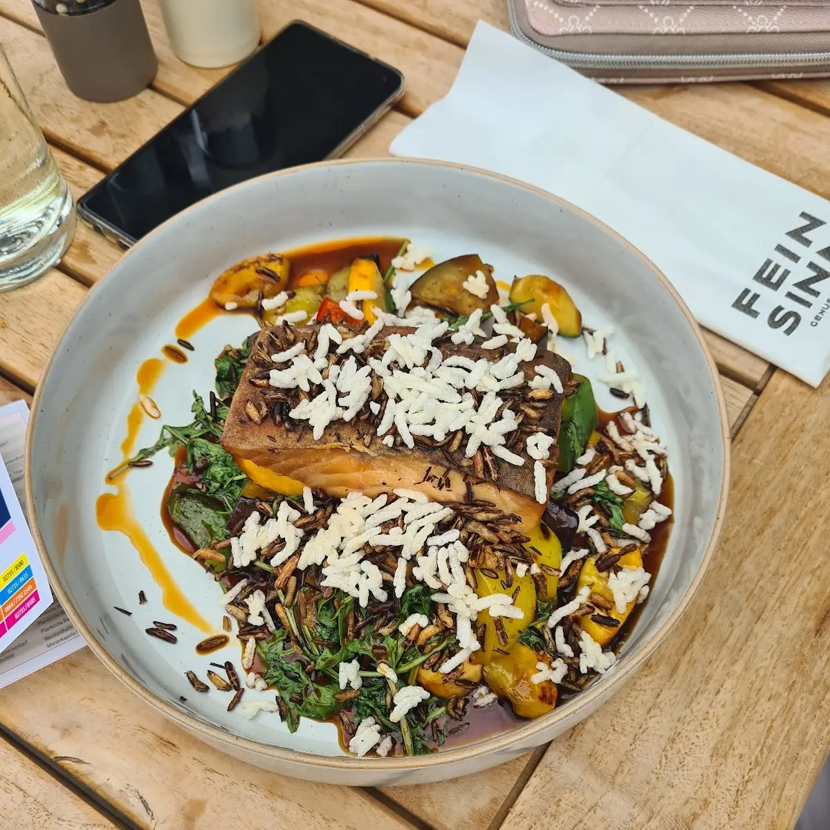 Lachs Mit Naturreis