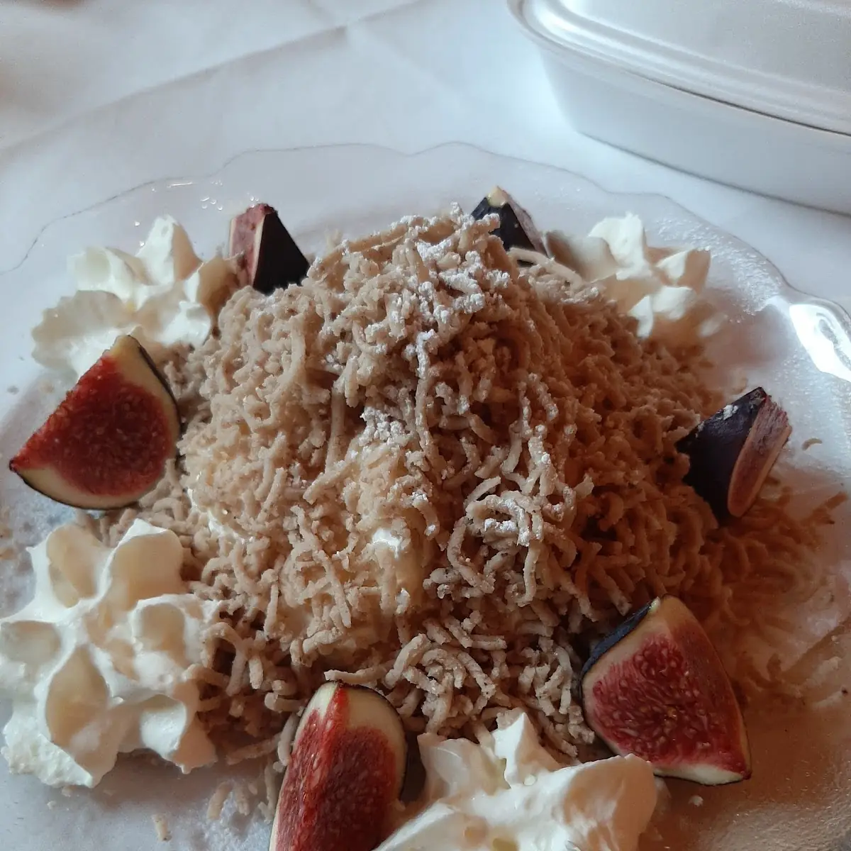 Kastanienreis Mit Creme Aus Quimi
