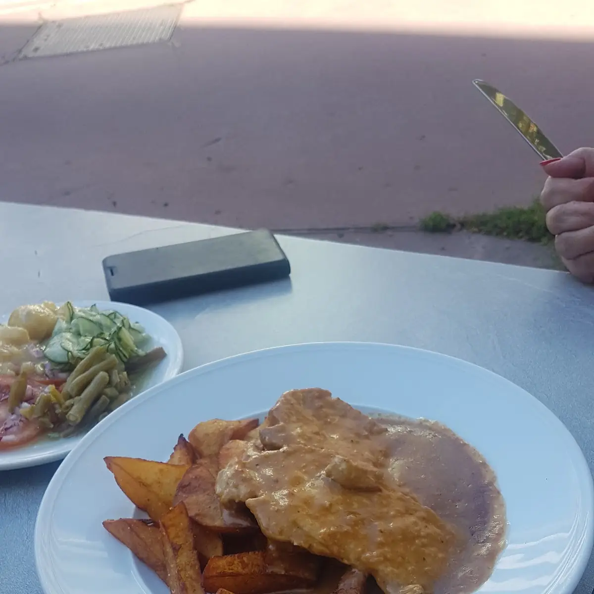 Knoblauch Schnitzel Jäger Art