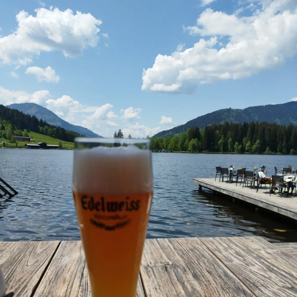 Leckeres Weißbier