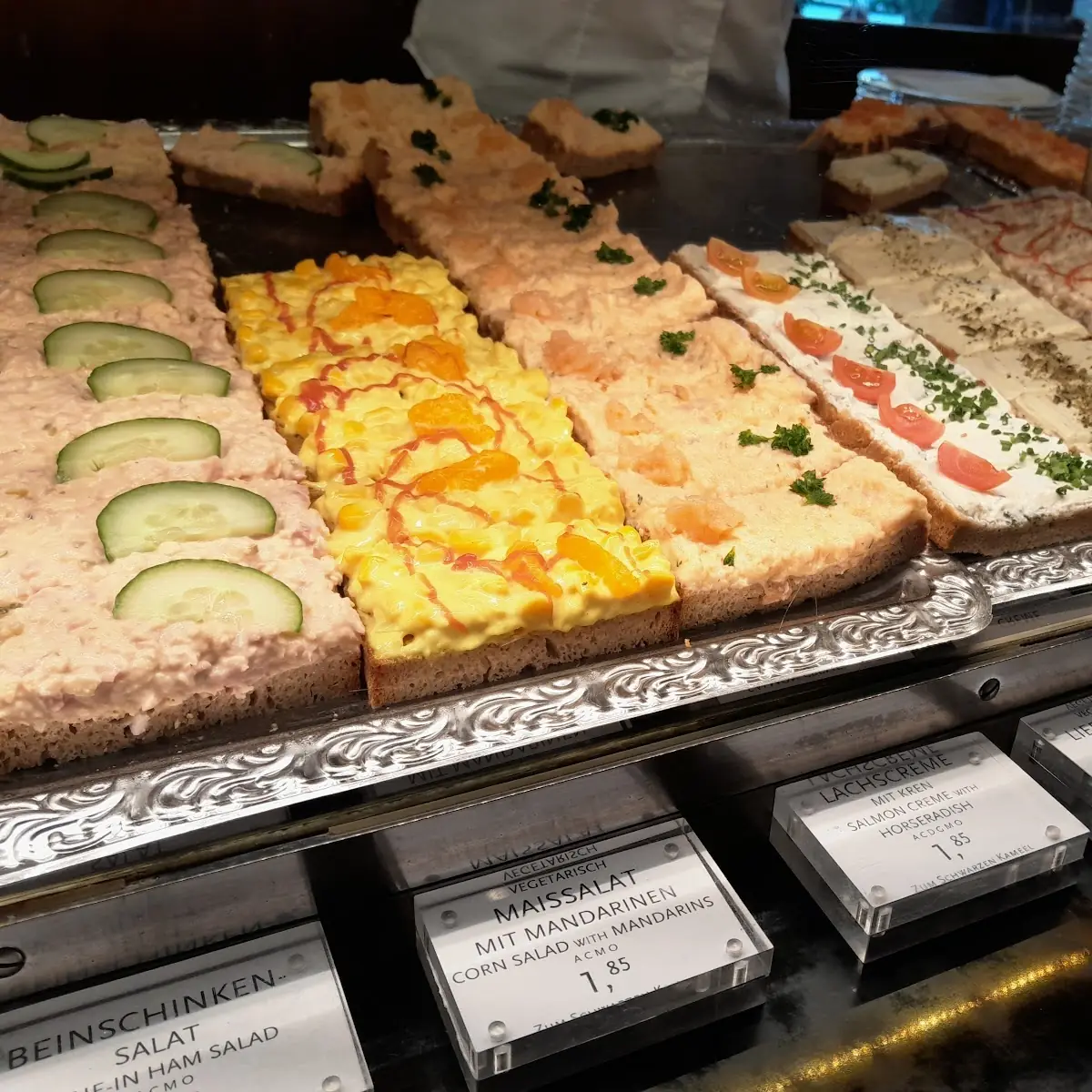Various Open Sandwich