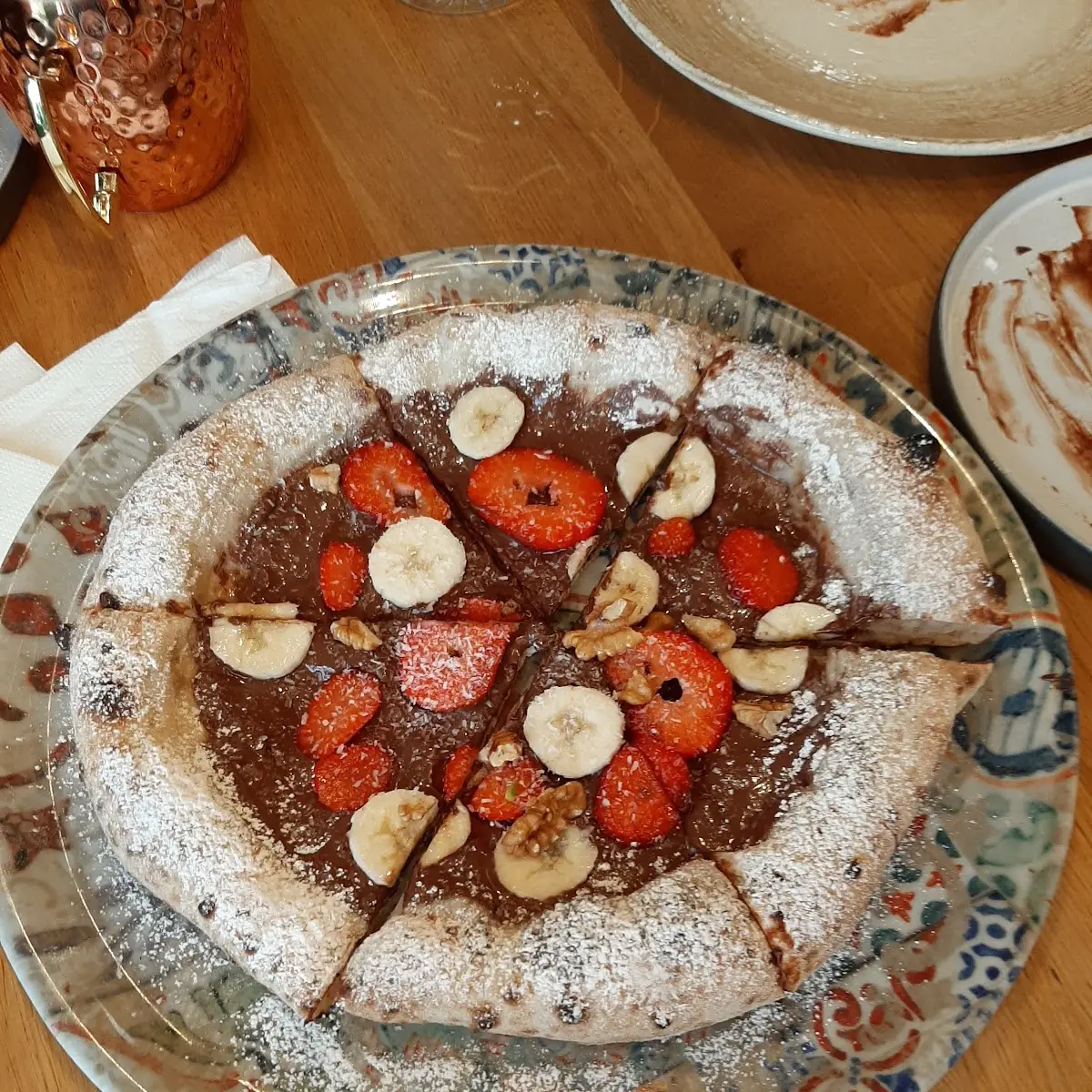 Nutella-pizza