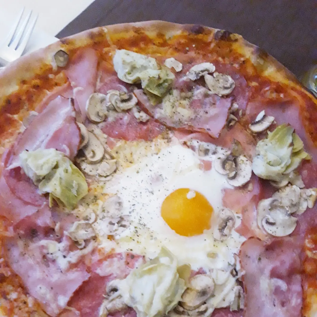 Pizza San Marco Mit Weißkäse