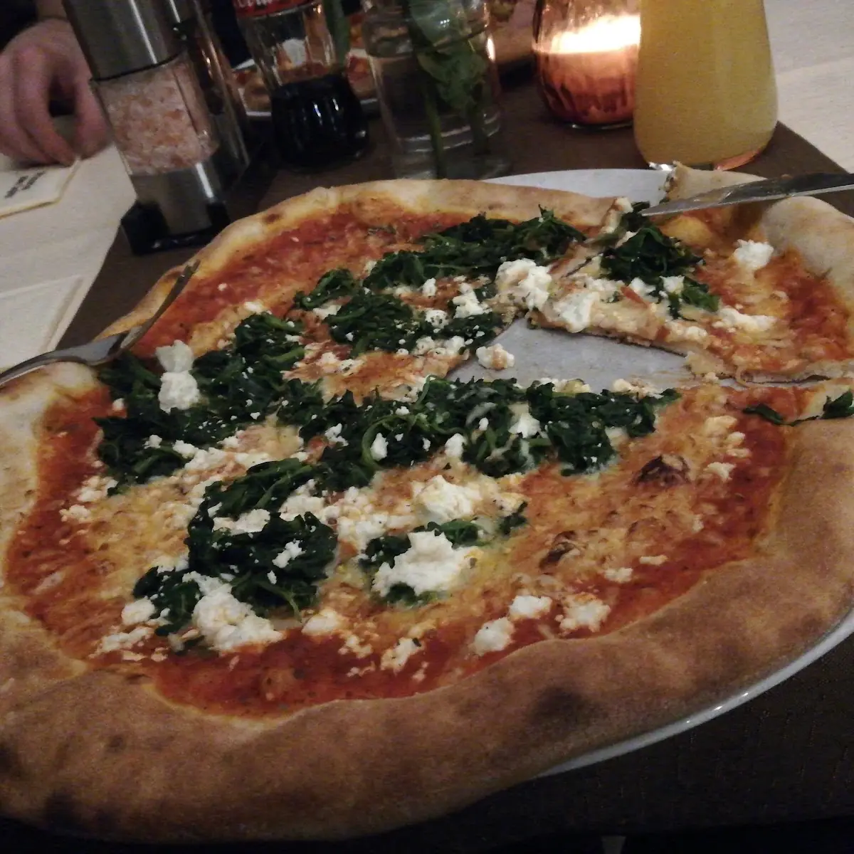 Pizza Spinaci
