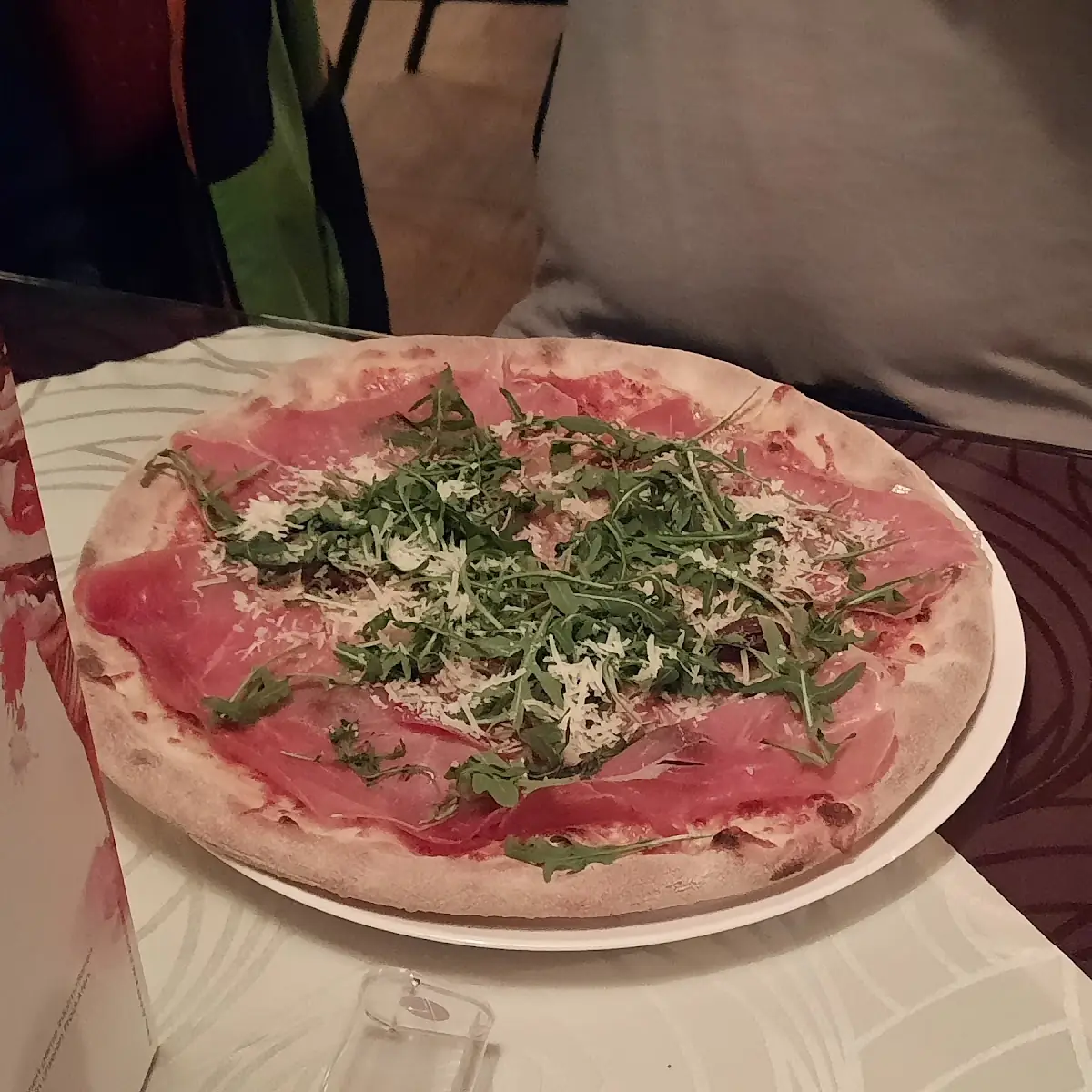 Pizza Prsut A Rukola, Pizzeria Venezia