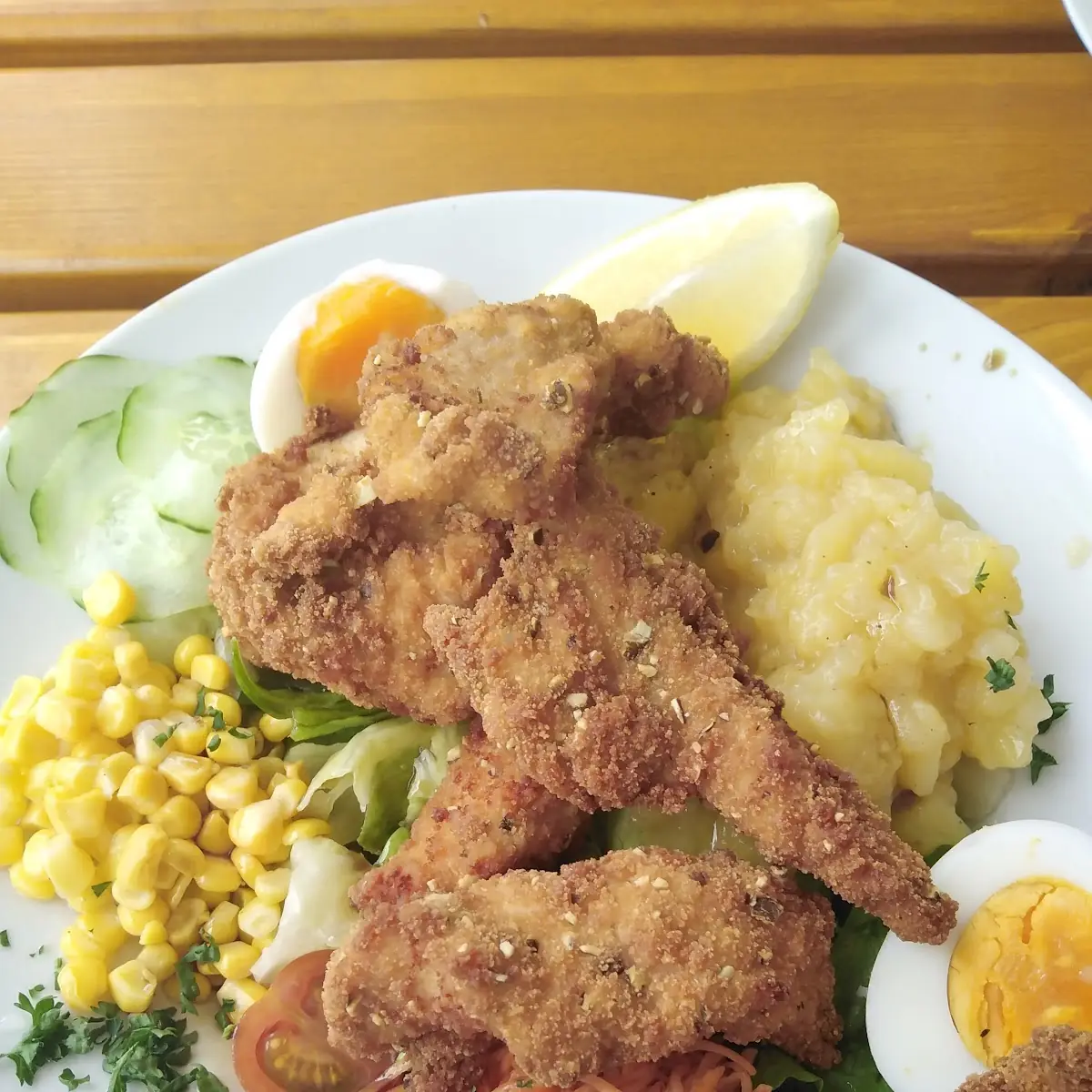 Backhendlsalat