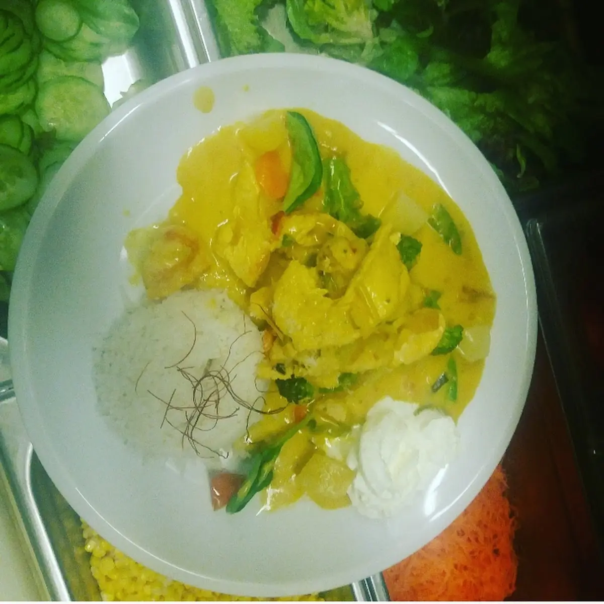 Curry Gemüsehühnchen