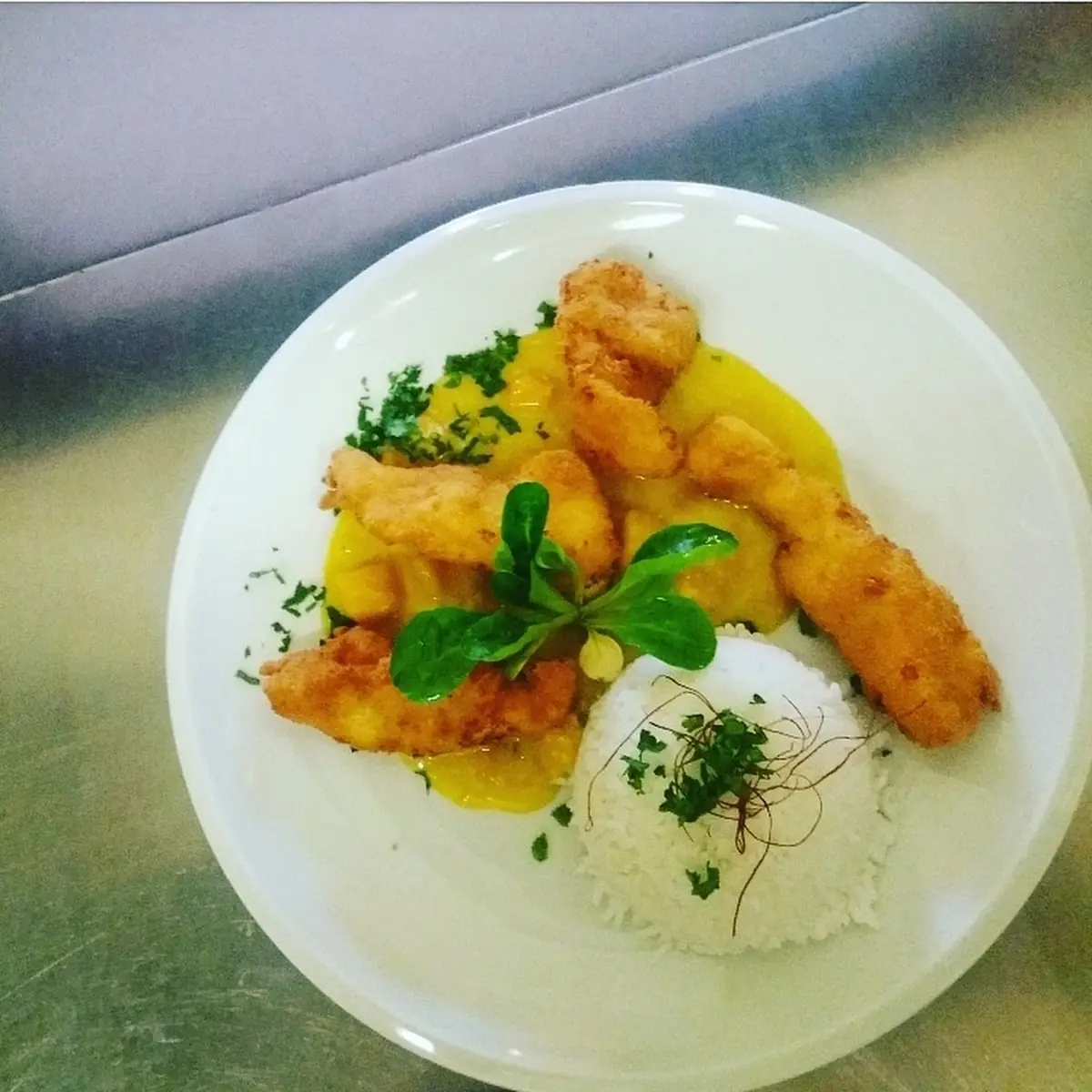 Kokos-hühnchen