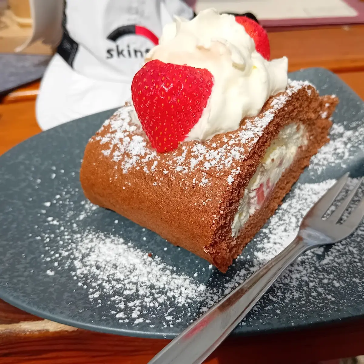 Erdbeerroulade