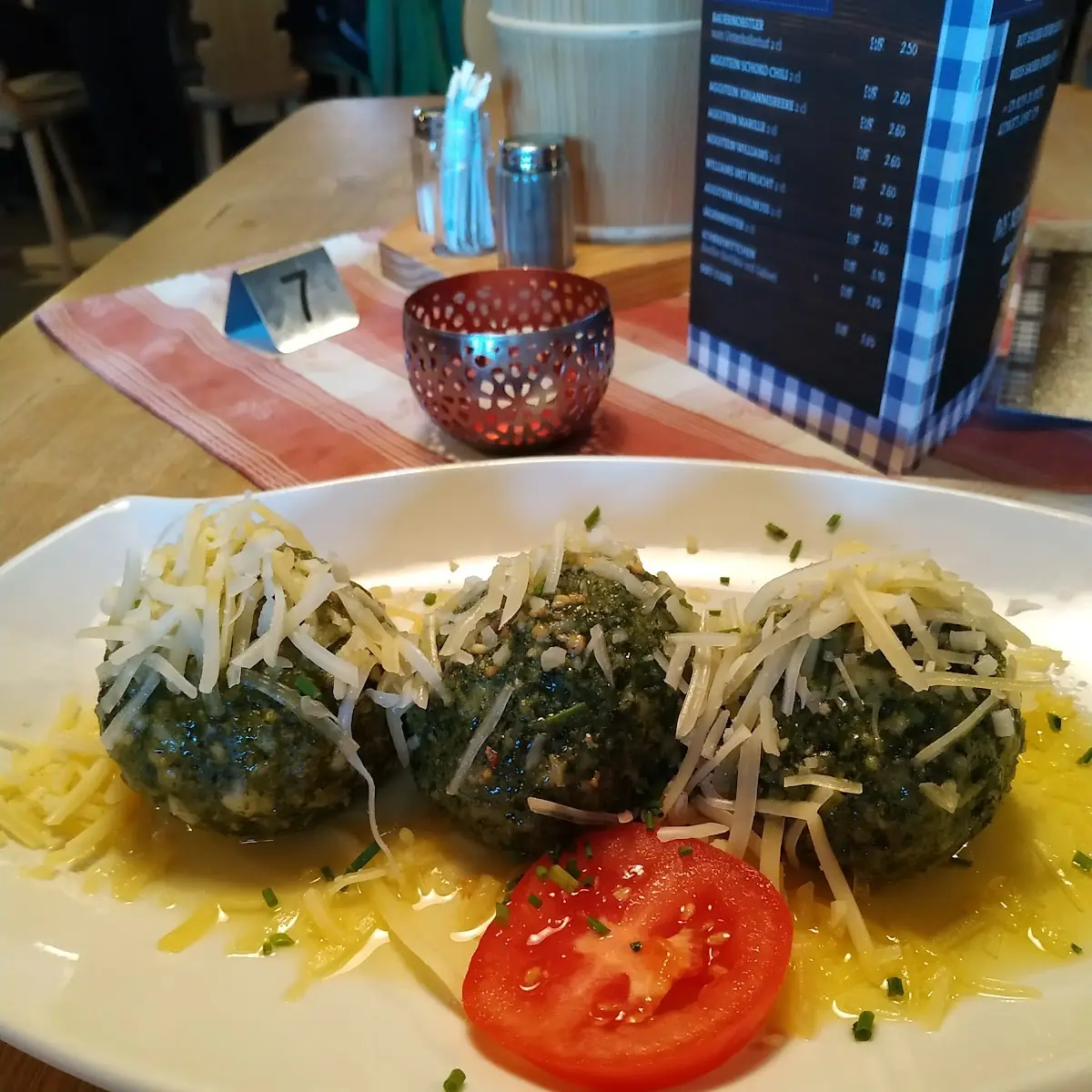Spinatknödel