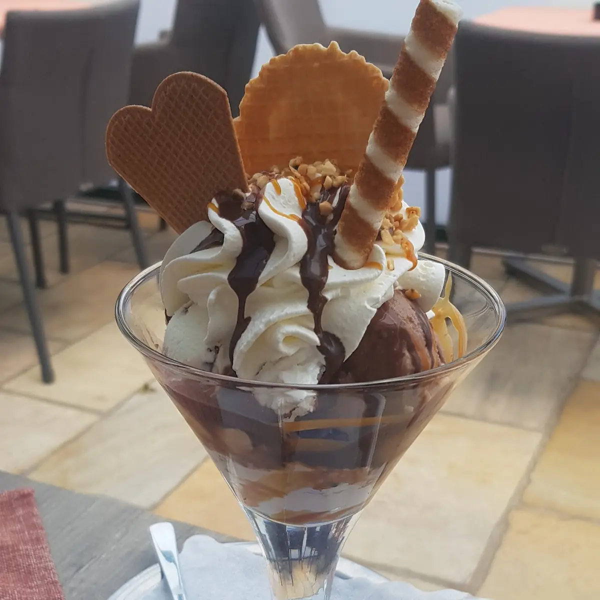 Schoko Bananenbecher