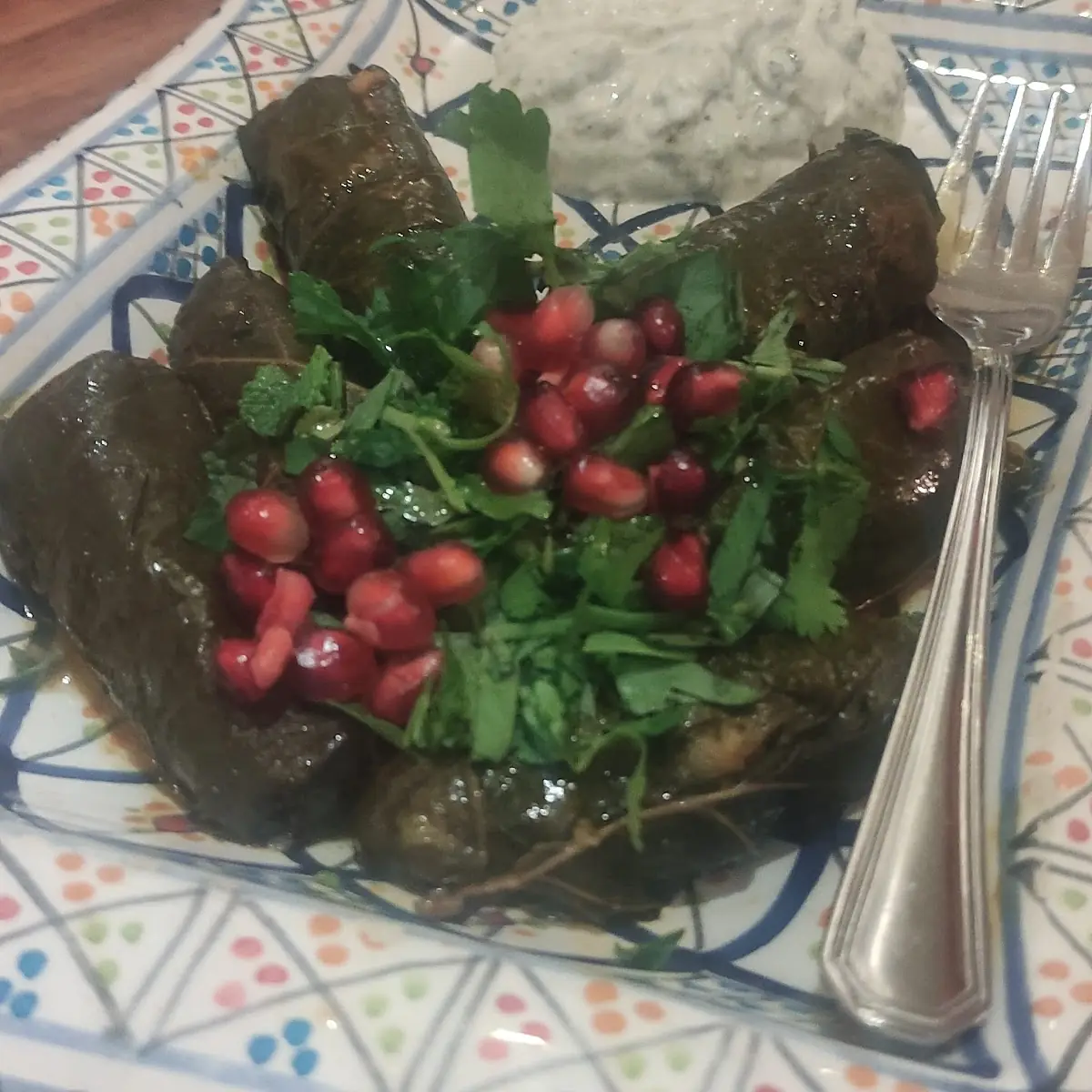 Gefüllte Weinblätter