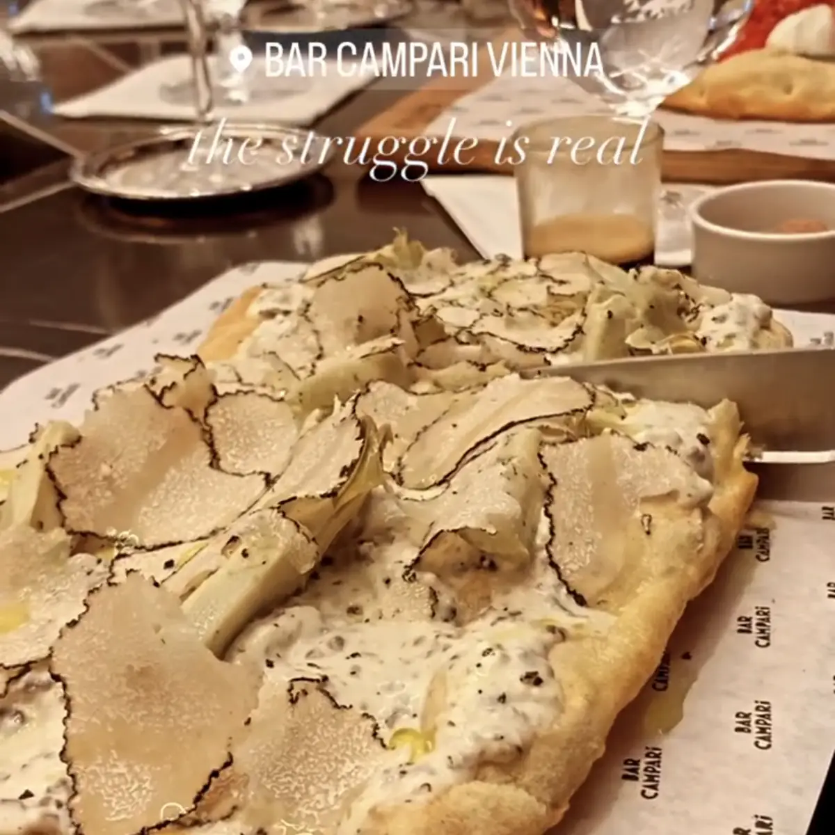 Trüffelpizza