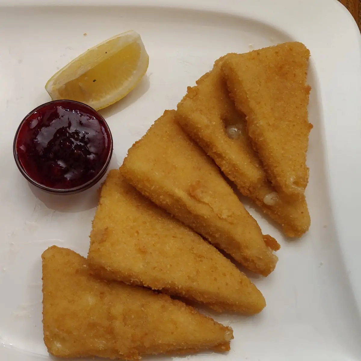 Gebackener Emmentaler
