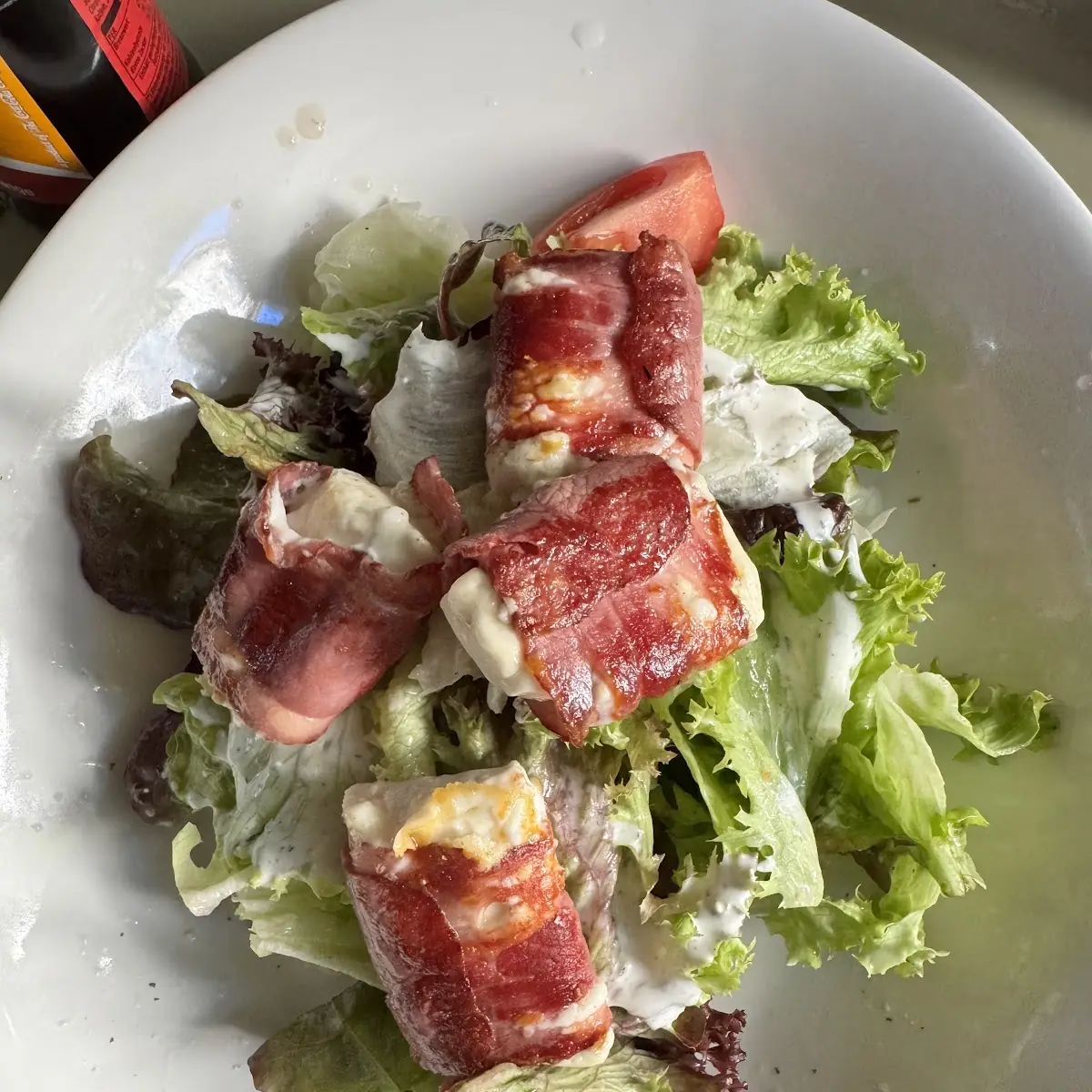 Gegrillte Schafskäsestangerl Im Speckmantel