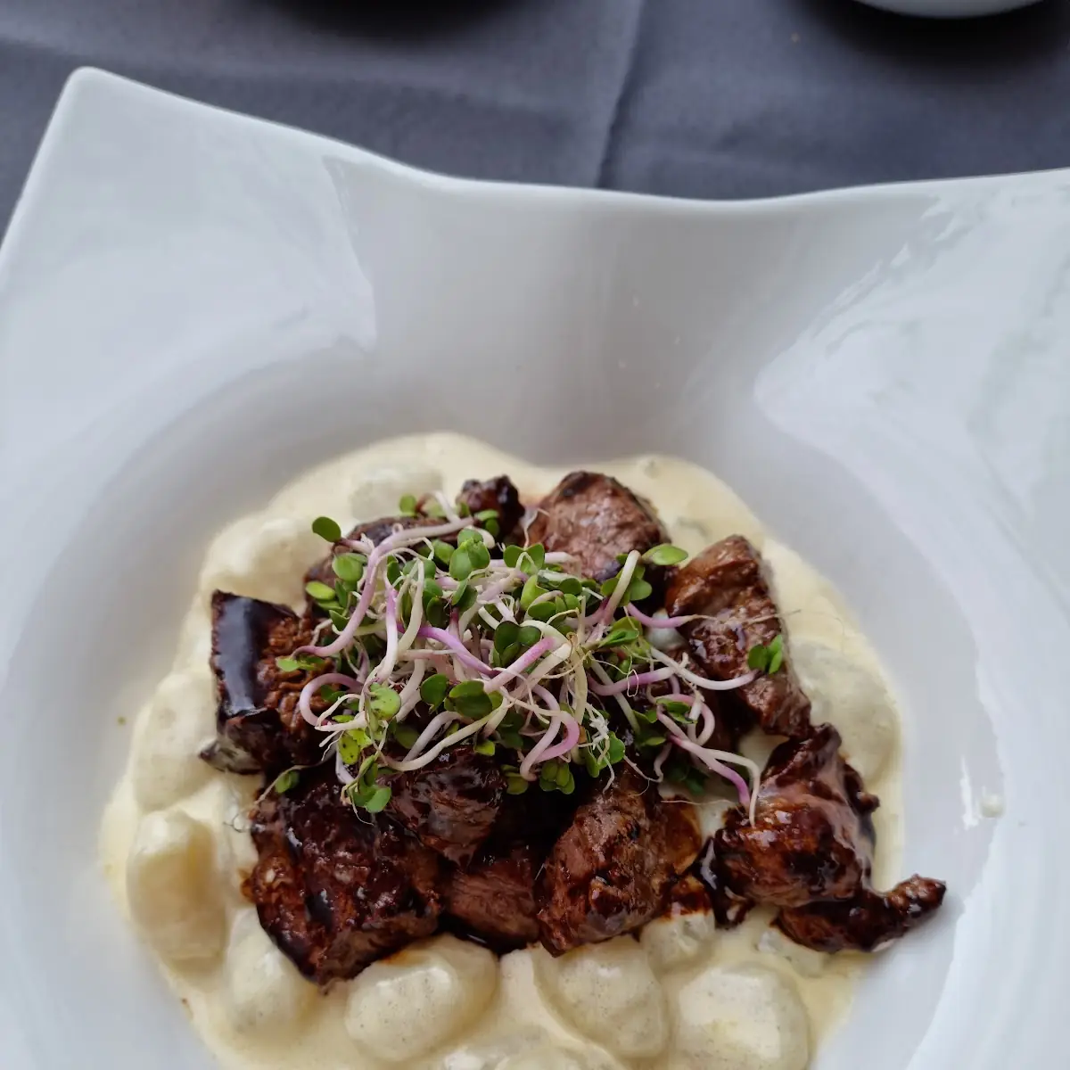 Karamellisierte Filetspitzen