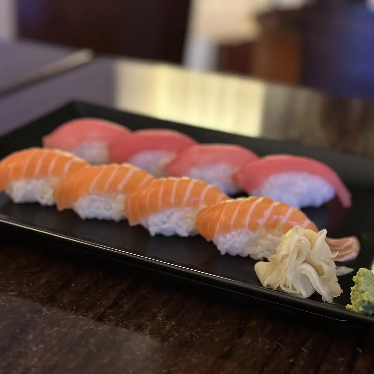 Salmon and Tuna