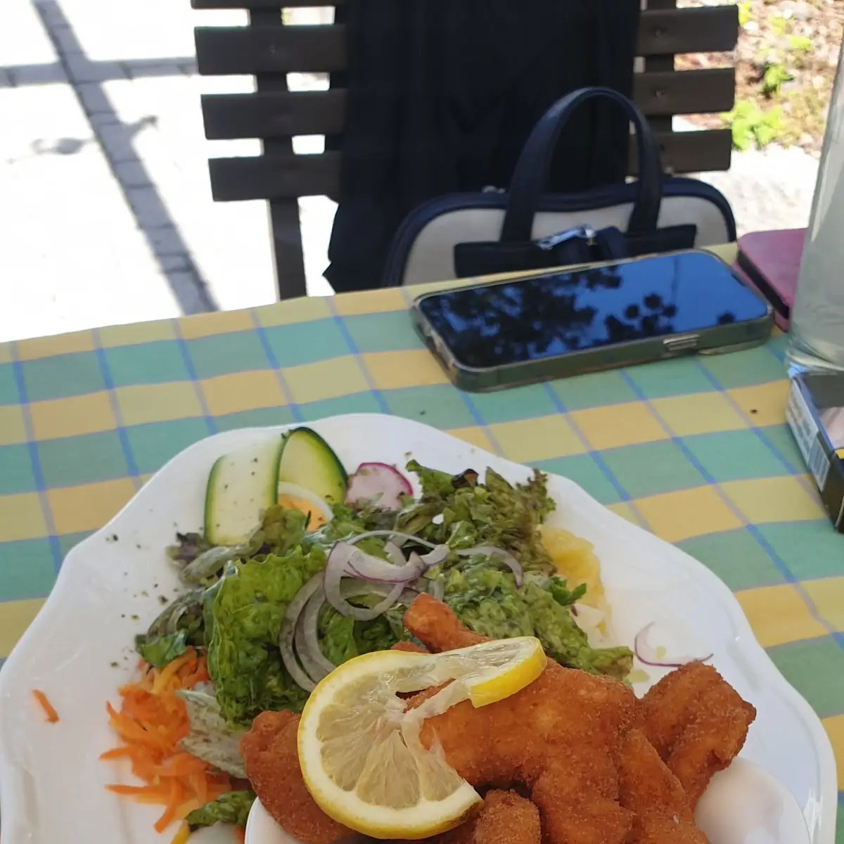 Backhendl Salat