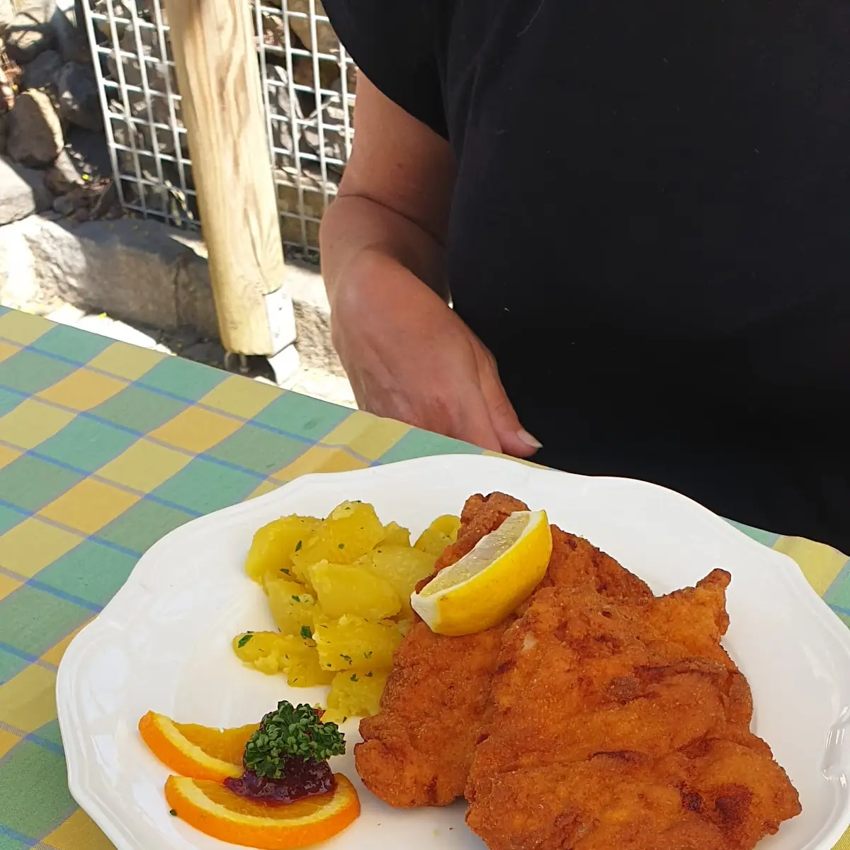 Wiener Schnitzel Mit Kartoffeln