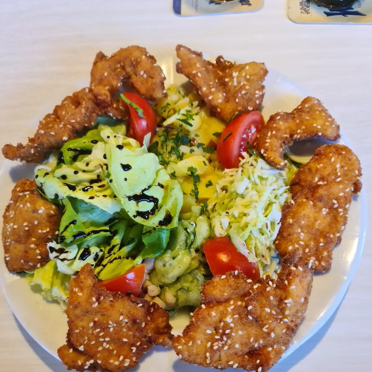 Backhendlsalat