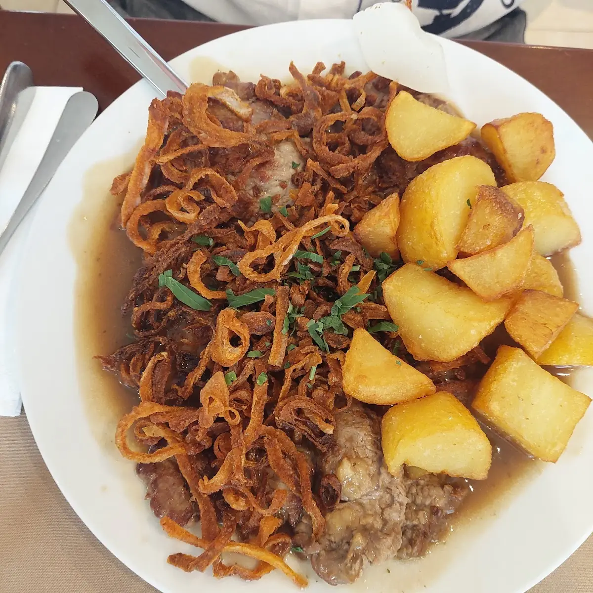 Zwiebelrostbraten
