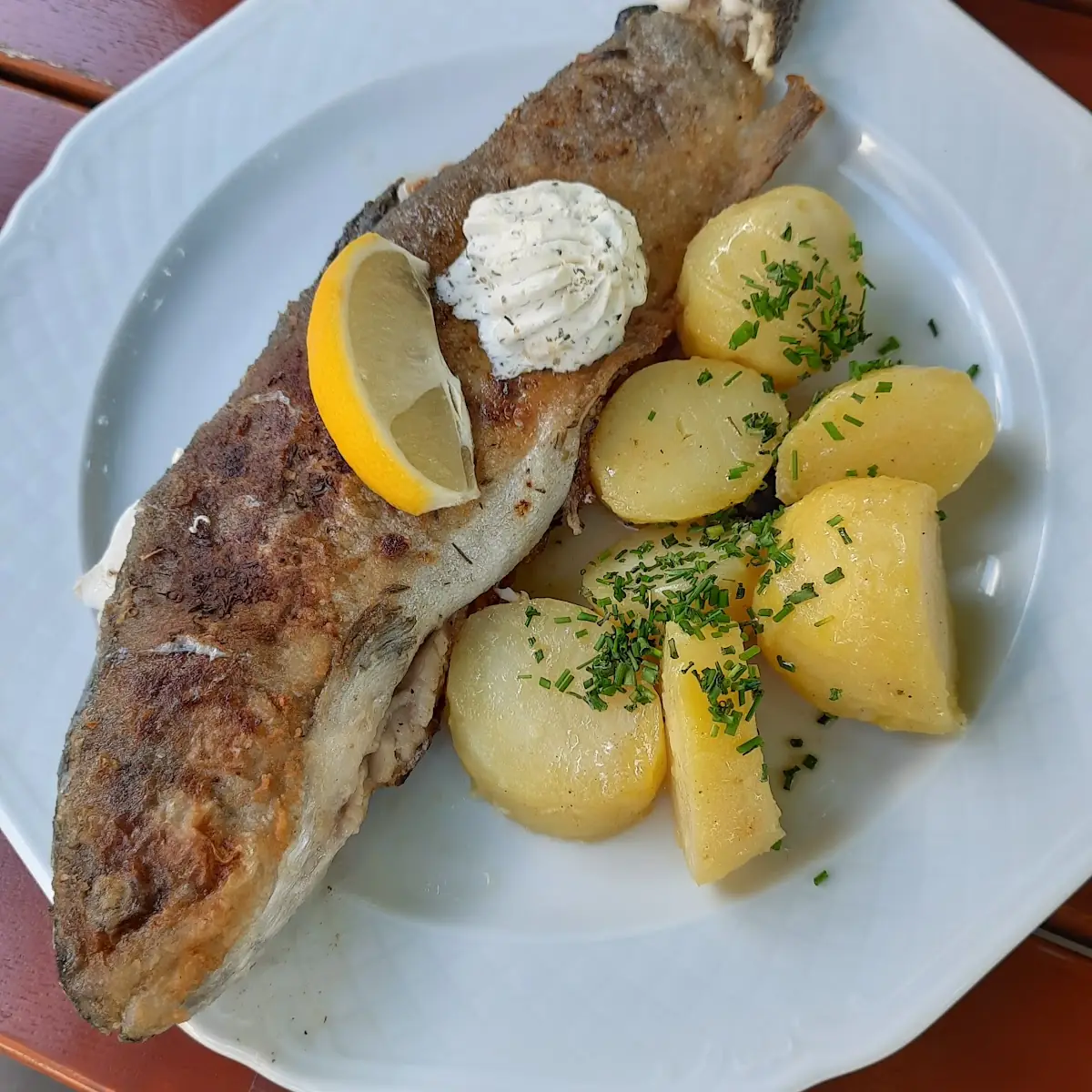Trota Fritta Nel Burro