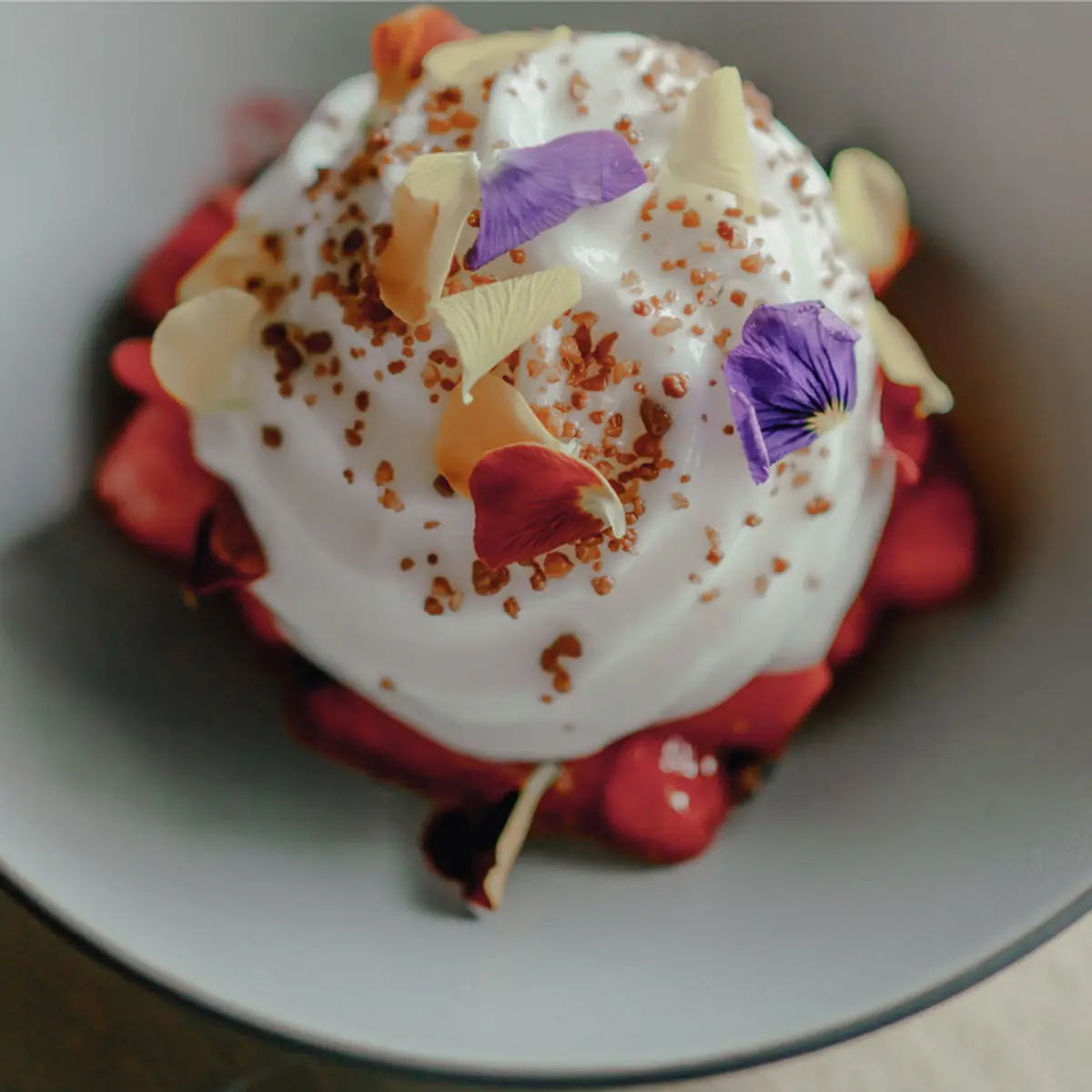Frozen Yoghurt & Beeren