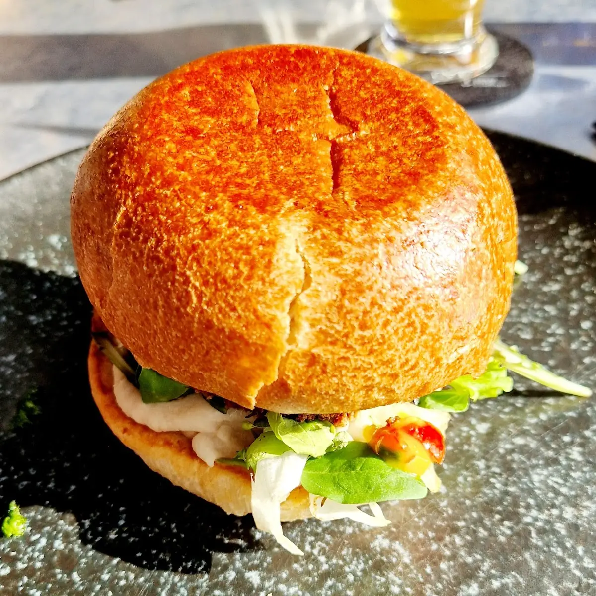 Veganer Burger