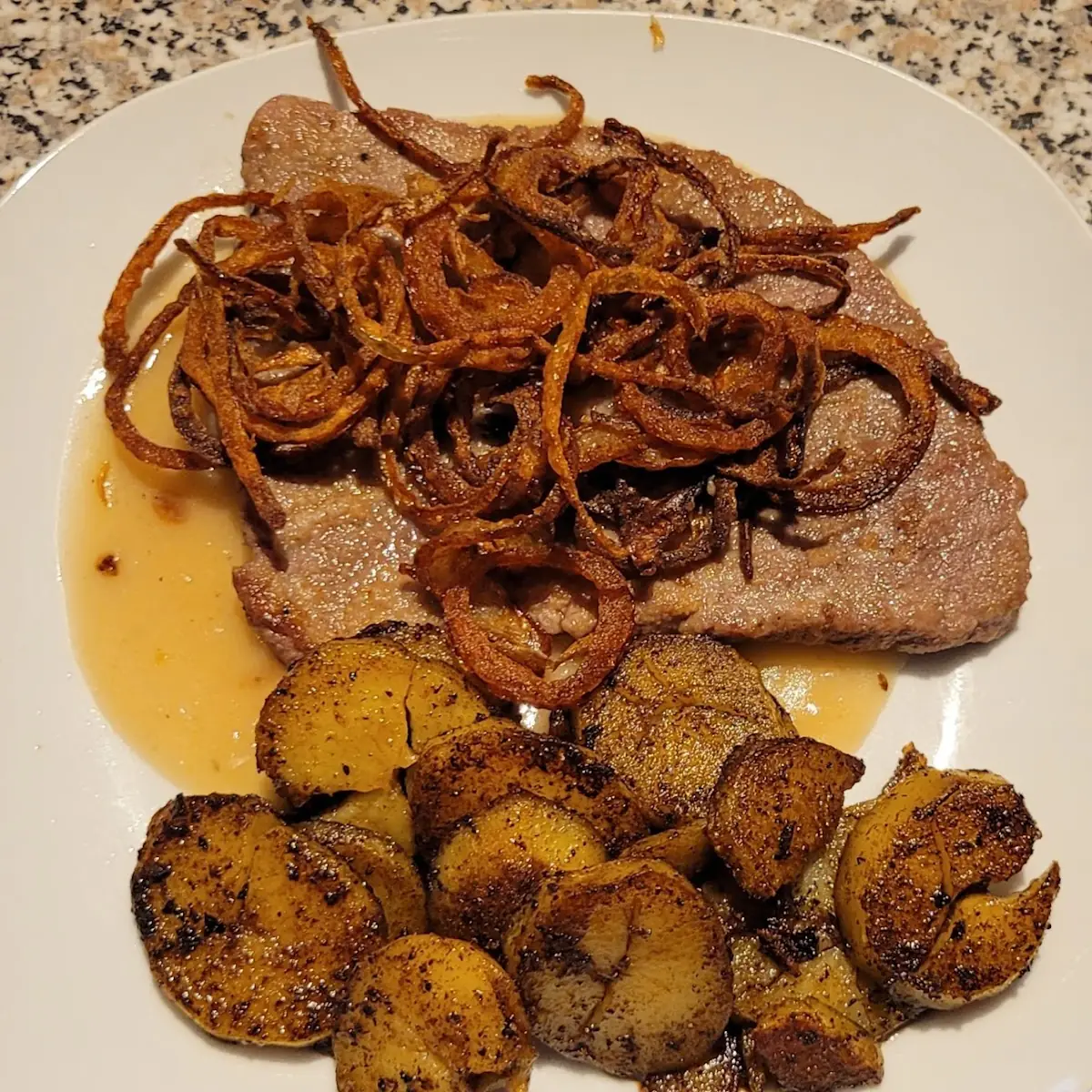 Zwiebelrostbraten