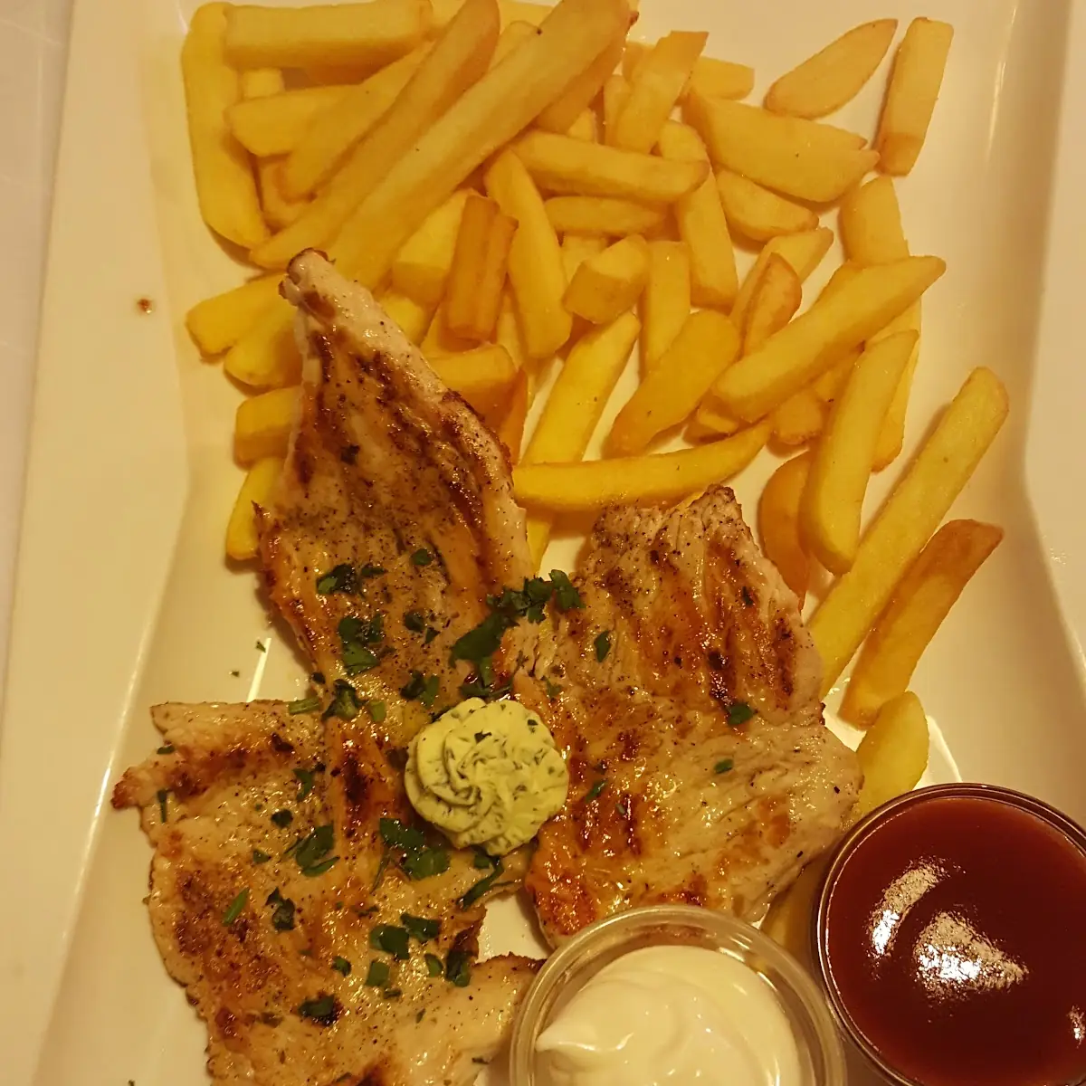 Steak Mit Pommes