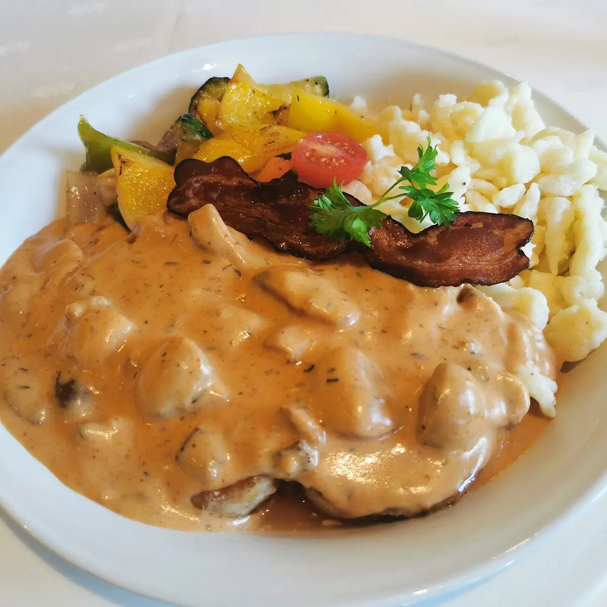 Züricher Geschnetzeltes Vom Schweinefilet