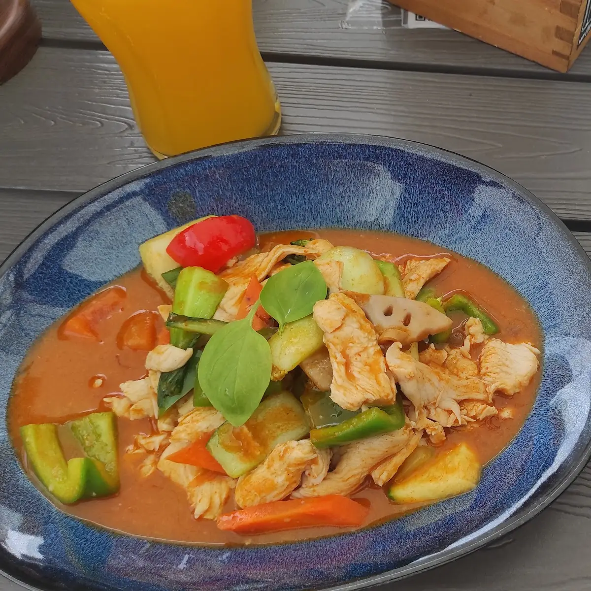 Red Curry with Chicken