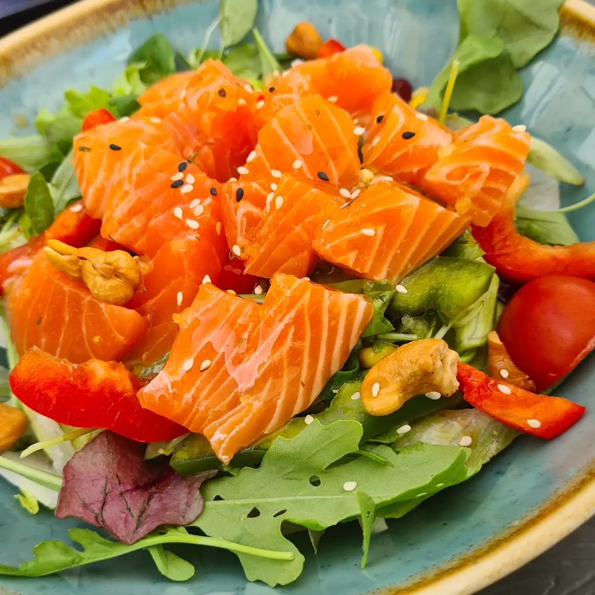 Salamon Salad