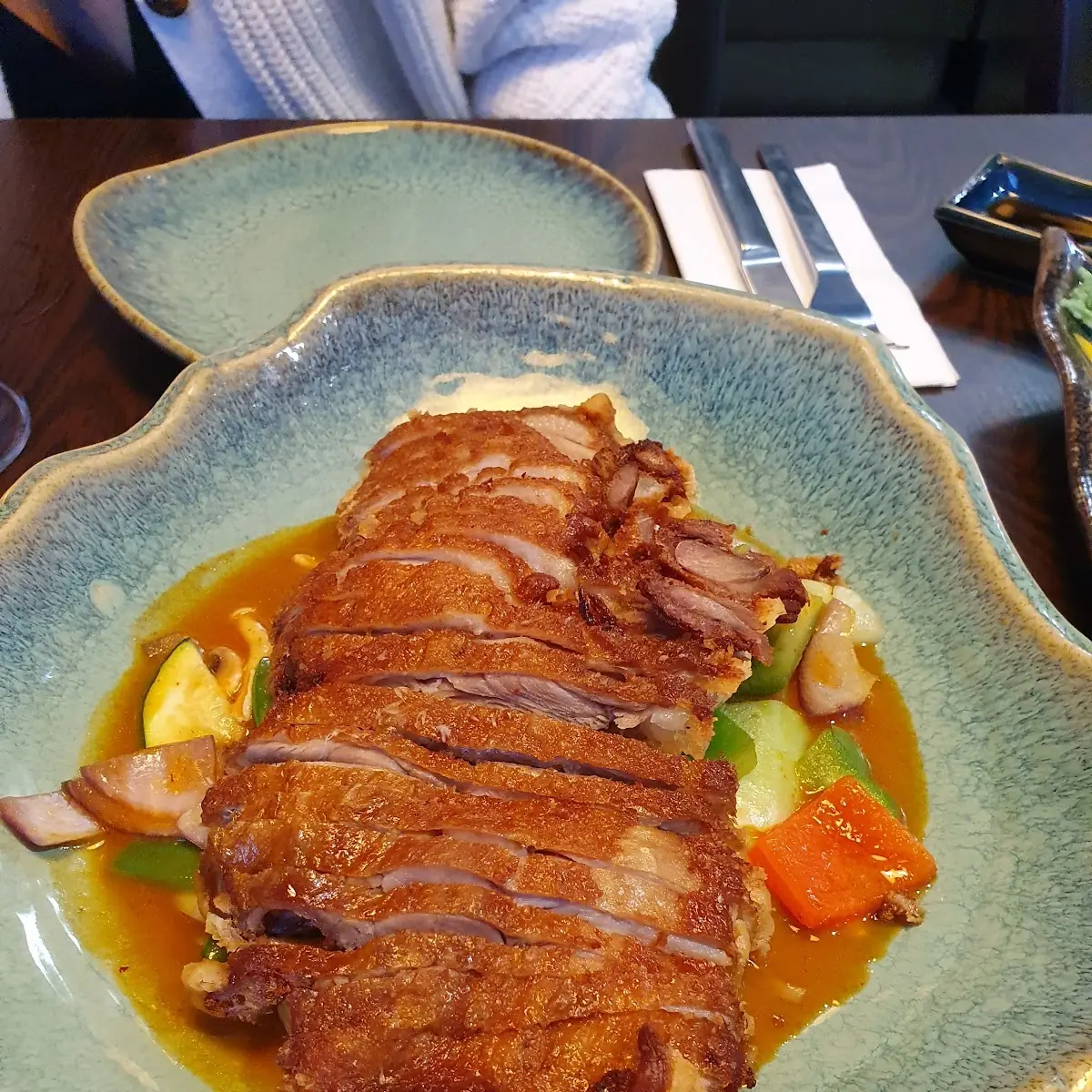 T5   Rotes Thai Curry mit Lachs